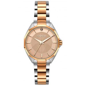 Breeze Hermosa Rose gold/Silver Stainless Steel Bracelet Women's watch (712151.4)