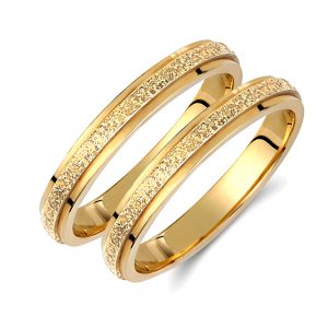 Ζευγάρι Βέρες γάμου-αρραβώνα Χρυσό Κ14 (Σχ.234Κ)