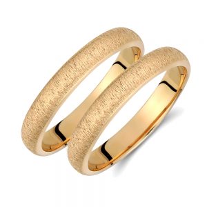 Ζευγάρι Βέρες γάμου-αρραβώνα Χρυσό Κ14 (Σχ.468)