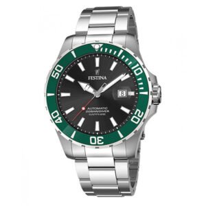 Festina Automatic Silver Stainless Steel Bracelet (F20531/2)